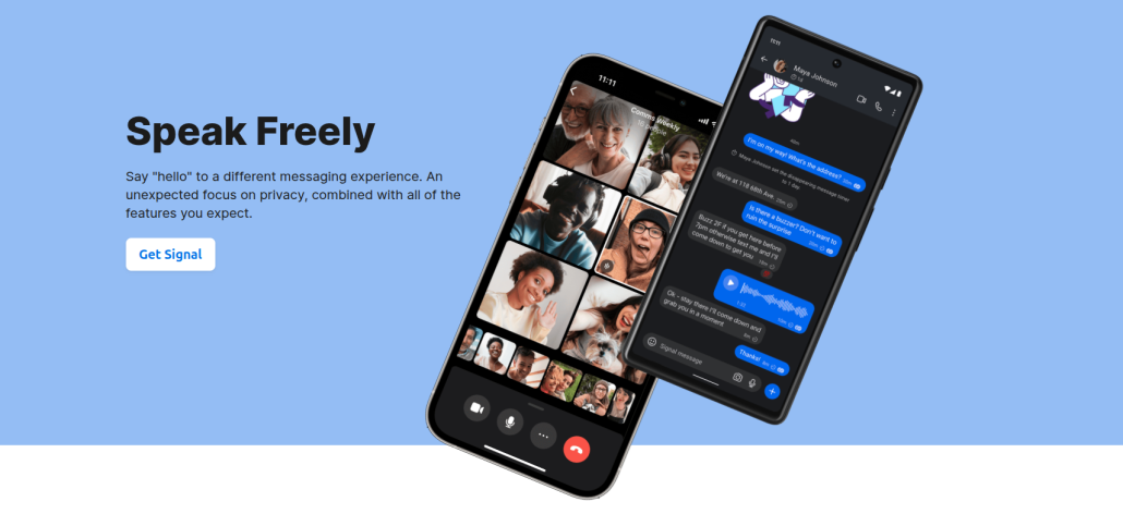 Signal, WhatsApp ou X Chat : lequel protège VRAIMENT tes conversations privées ? image Signal App