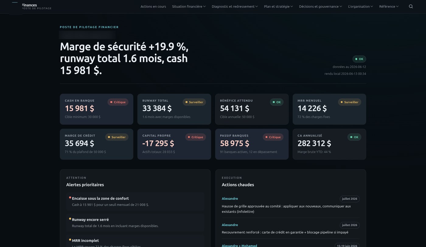 Une direction financière augmentée